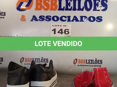 LOTE 146 - 02 – PARES DE CALÇADOS FEMININO Nº 36 (NO ESTADO, NÃO SABEMOS SE FUNCIONA. LEILÃO NÃO TEM GARANTIA E NEM DEVOLUÇÃO, SUJEITO A POSSÍVEIS AVARIAS VISÍVEIS/OCULTAS E/OU AUSÊNCIA DE COMPONENTES)