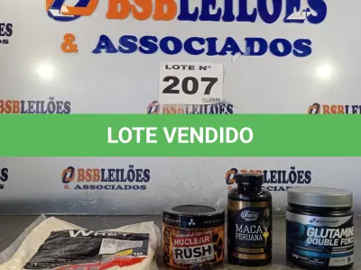 LOTE 207 - 04 - SUPLEMENTOS ALIMENTARES (NO ESTADO, NÃO SABEMOS SE FUNCIONA. LEILÃO NÃO TEM GARANTIA E NEM DEVOLUÇÃO, SUJEITO A POSSÍVEIS AVARIAS VISÍVEIS/OCULTAS E/OU AUSÊNCIA DE COMPONENTES)