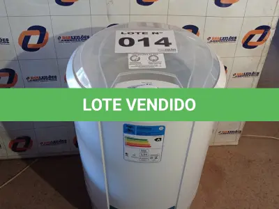 LOTE 014 - 01 - CENTRÍFUGA DE ROUPAS 15 KG SUGGAR 220VOLTS (NO ESTADO, NÃO SABEMOS SE FUNCIONA. LEILÃO NÃO TEM GARANTIA E NEM DEVOLUÇÃO, SUJEITO A POSSÍVEIS AVARIAS VISÍVEIS/OCULTAS E/OU AUSÊNCIA DE COMPONENTES)