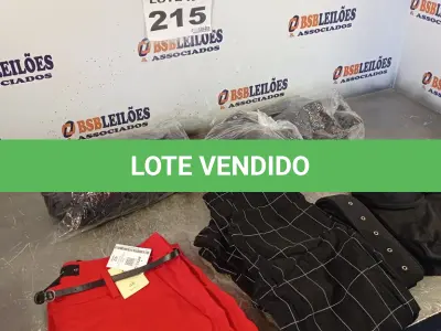 LOTE 215 - 06 – PEÇAS DE ROUPAS FEMININAS (NO ESTADO, NÃO SABEMOS SE FUNCIONA. LEILÃO NÃO TEM GARANTIA E NEM DEVOLUÇÃO, SUJEITO A POSSÍVEIS AVARIAS VISÍVEIS/OCULTAS E/OU AUSÊNCIA DE COMPONENTES)