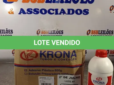 LOTE 036 - 06 FRASCOS DE ADESIVO PLÁSTICO PARA TUBOS E CONEXÕES DE PVC RÍGIDO LINHA ÁGUA FRIA 850G. (NO ESTADO, LEILÃO NÃO TEM GARANTIA E NEM DEVOLUÇÃO, SUJEITO A POSSÍVEIS AVARIAS VISÍVEIS/OCULTAS E/OU AUSÊNCIA DE COMPONENTES).