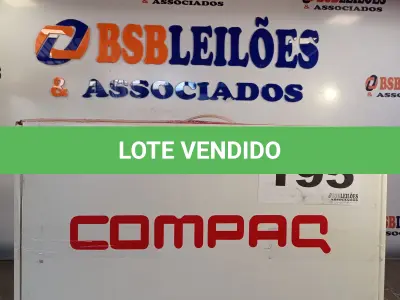 LOTE 195 - 01 - NOTEBOOK INTEL CORE I3 4GB RAM HD SSD 120GB COMPAQ (NO ESTADO, NÃO SABEMOS SE FUNCIONA. LEILÃO NÃO TEM GARANTIA E NEM DEVOLUÇÃO, SUJEITO A POSSÍVEIS AVARIAS VISÍVEIS/OCULTAS E/OU AUSÊNCIA DE COMPONENTES)