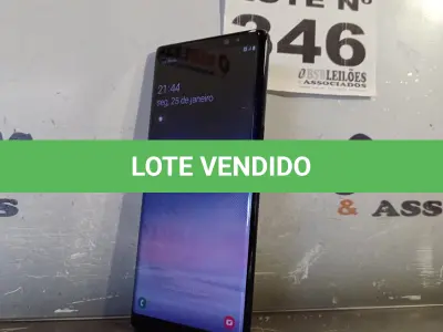LOTE 346 - 01 - SAMSUNG GALAXY NOTE 8 128GB (NO ESTADO, NÃO SABEMOS SE FUNCIONA. LEILÃO NÃO TEM GARANTIA E NEM DEVOLUÇÃO, SUJEITO A POSSÍVEIS AVARIAS VISÍVEIS/OCULTAS E/OU AUSÊNCIA DE COMPONENTES)