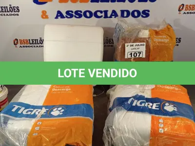 LOTE 107 - 04 CAIXAS DE DESCARGA MARCAS E MODELOS DIVERSOS. (NO ESTADO, LEILÃO NÃO TEM GARANTIA E NEM DEVOLUÇÃO, SUJEITO A POSSÍVEIS AVARIAS VISÍVEIS/OCULTAS E/OU AUSÊNCIA DE COMPONENTES).