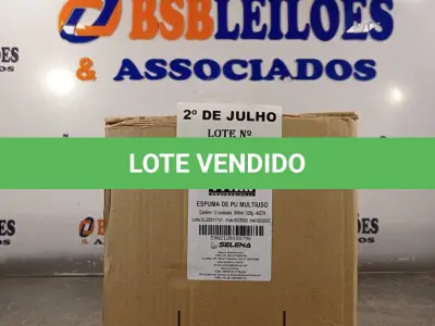LOTE 135 - 12 LATAS DE ESPUMA DE PU MULTIUSO TYTAN. (NO ESTADO, LEILÃO NÃO TEM GARANTIA E NEM DEVOLUÇÃO, SUJEITO A POSSÍVEIS AVARIAS VISÍVEIS/OCULTAS E/OU AUSÊNCIA DE COMPONENTES).
