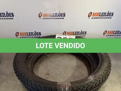 LOTE 369 - 02 - PNEUS MOTO (NO ESTADO, NÃO SABEMOS SE FUNCIONA. LEILÃO NÃO TEM GARANTIA E NEM DEVOLUÇÃO, SUJEITO A POSSÍVEIS AVARIAS VISÍVEIS/OCULTAS E/OU AUSÊNCIA DE COMPONENTES)