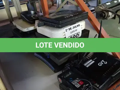 LOTE 090 - 01 LOTE COM ELETRÔNICOS DIVERSOS. (NO ESTADO, LEILÃO NÃO TEM GARANTIA E NEM DEVOLUÇÃO, SUJEITO A POSSÍVEIS AVARIAS VISÍVEIS/OCULTAS E/OU AUSÊNCIA DE COMPONENTES).