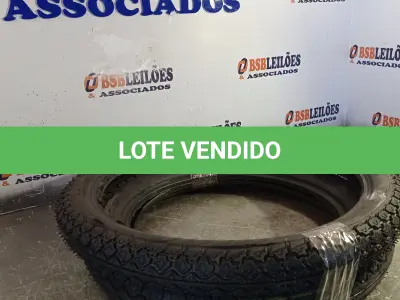 LOTE 369 - 02 - PNEUS MOTO (NO ESTADO, NÃO SABEMOS SE FUNCIONA. LEILÃO NÃO TEM GARANTIA E NEM DEVOLUÇÃO, SUJEITO A POSSÍVEIS AVARIAS VISÍVEIS/OCULTAS E/OU AUSÊNCIA DE COMPONENTES)