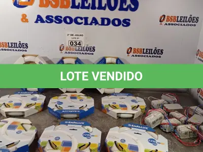 LOTE 034 - 10 LÂMPADAS FLUORESCENTES CIRCULAR 22W 6.400K LUZ BRANCA. (NO ESTADO, LEILÃO NÃO TEM GARANTIA E NEM DEVOLUÇÃO, SUJEITO A POSSÍVEIS AVARIAS VISÍVEIS/OCULTAS E/OU AUSÊNCIA DE COMPONENTES).