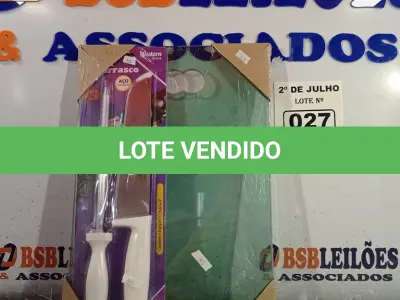 LOTE 027 - 01 KIT PARA CORTE DE FRIOS. (NO ESTADO, LEILÃO NÃO TEM GARANTIA E NEM DEVOLUÇÃO, SUJEITO A POSSÍVEIS AVARIAS VISÍVEIS/OCULTAS E/OU AUSÊNCIA DE COMPONENTES).