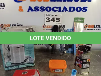 LOTE 345 - 10 - ITENS DOMÉSTICOS DIVERSOS (NO ESTADO, NÃO SABEMOS SE FUNCIONA. LEILÃO NÃO TEM GARANTIA E NEM DEVOLUÇÃO, SUJEITO A POSSÍVEIS AVARIAS VISÍVEIS/OCULTAS E/OU AUSÊNCIA DE COMPONENTES)