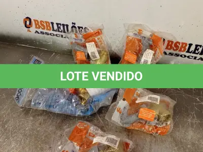 LOTE 045 - 01 LOTE COM VÁRIOS REGISTROS EM METAL. (NO ESTADO, LEILÃO NÃO TEM GARANTIA E NEM DEVOLUÇÃO, SUJEITO A POSSÍVEIS AVARIAS VISÍVEIS/OCULTAS E/OU AUSÊNCIA DE COMPONENTES).