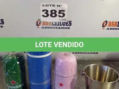 LOTE 385 - 04 – RECIPIENTES TÉRMICOS (NO ESTADO, NÃO SABEMOS SE FUNCIONA. LEILÃO NÃO TEM GARANTIA E NEM DEVOLUÇÃO, SUJEITO A POSSÍVEIS AVARIAS VISÍVEIS/OCULTAS E/OU AUSÊNCIA DE COMPONENTES)