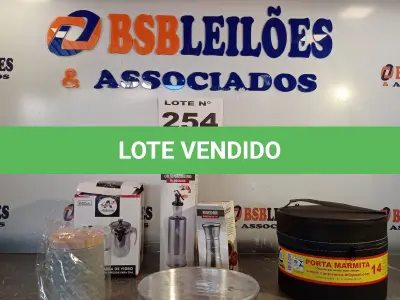 LOTE 254 - 06 - ITENS DOMÉSTICOS DIVERSOS (NO ESTADO, NÃO SABEMOS SE FUNCIONA. LEILÃO NÃO TEM GARANTIA E NEM DEVOLUÇÃO, SUJEITO A POSSÍVEIS AVARIAS VISÍVEIS/OCULTAS E/OU AUSÊNCIA DE COMPONENTES)