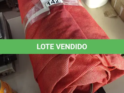 LOTE 142 - 01 TELA SOMBRITE 6MX4M. (NO ESTADO, LEILÃO NÃO TEM GARANTIA E NEM DEVOLUÇÃO, SUJEITO A POSSÍVEIS AVARIAS VISÍVEIS/OCULTAS E/OU AUSÊNCIA DE COMPONENTES).