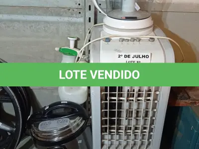 LOTE 043 - 01 UMIDIFICADOR, 01 ESPREMEDOR, 01 PANELA ELÉTRICA E 01 BORRIFADOR MARCAS E MODELOS DIVERSOS PARA RETIRADA DE PEÇAS. (NO ESTADO, LEILÃO NÃO TEM GARANTIA E NEM DEVOLUÇÃO, SUJEITO A POSSÍVEIS AVARIAS VISÍVEIS/OCULTAS E/OU AUSÊNCIA DE COMPONENTES).