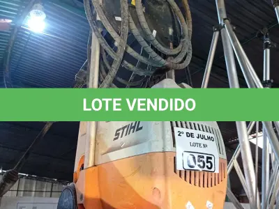 LOTE 055 - 01 LAVADORA DE ALTA PRESSÃO MARCA STIHL RE-800 220V. (NO ESTADO, LEILÃO NÃO TEM GARANTIA E NEM DEVOLUÇÃO, SUJEITO A POSSÍVEIS AVARIAS VISÍVEIS/OCULTAS E/OU AUSÊNCIA DE COMPONENTES).