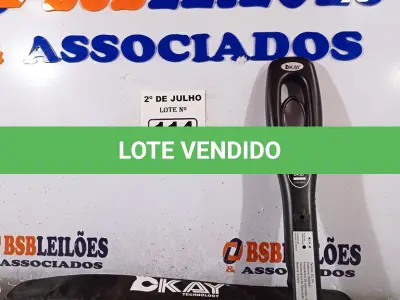LOTE 114 - 05 DETECTORES DE METAL. (NO ESTADO, LEILÃO NÃO TEM GARANTIA E NEM DEVOLUÇÃO, SUJEITO A POSSÍVEIS AVARIAS VISÍVEIS/OCULTAS E/OU AUSÊNCIA DE COMPONENTES).