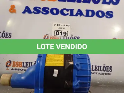 LOTE 019 - 01 MOTOR PARA BANHEIRA DE HIDROMASSAGEM. (NO ESTADO, LEILÃO NÃO TEM GARANTIA E NEM DEVOLUÇÃO, SUJEITO A POSSÍVEIS AVARIAS VISÍVEIS/OCULTAS E/OU AUSÊNCIA DE COMPONENTES).