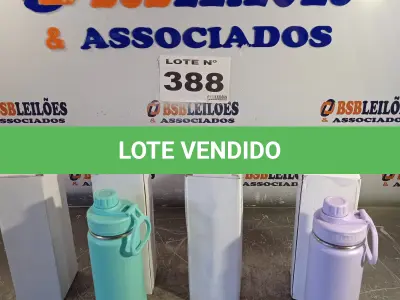 LOTE 388 - 04 – GARRAFAS TÉRMICAS (NO ESTADO, NÃO SABEMOS SE FUNCIONA. LEILÃO NÃO TEM GARANTIA E NEM DEVOLUÇÃO, SUJEITO A POSSÍVEIS AVARIAS VISÍVEIS/OCULTAS E/OU AUSÊNCIA DE COMPONENTES)