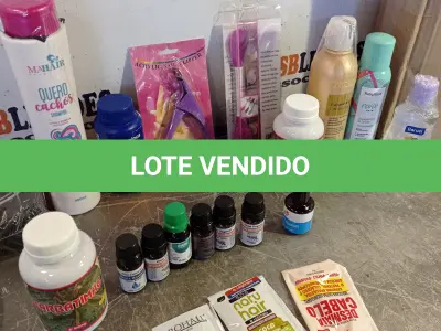 LOTE 352 - 22 - COSMÉTICOS DIVERSOS (NO ESTADO, NÃO SABEMOS SE FUNCIONA. LEILÃO NÃO TEM GARANTIA E NEM DEVOLUÇÃO, SUJEITO A POSSÍVEIS AVARIAS VISÍVEIS/OCULTAS E/OU AUSÊNCIA DE COMPONENTES)