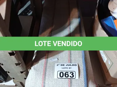 LOTE 063 - 01 TAPETE. (NO ESTADO, LEILÃO NÃO TEM GARANTIA E NEM DEVOLUÇÃO, SUJEITO A POSSÍVEIS AVARIAS VISÍVEIS/OCULTAS E/OU AUSÊNCIA DE COMPONENTES).