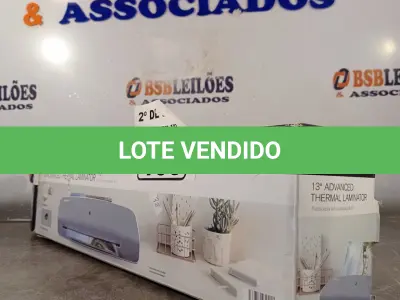 LOTE 166 - 01 IMPRESSORA PEMBROOK THERMAL LAMINATOR. (NO ESTADO, LEILÃO NÃO TEM GARANTIA E NEM DEVOLUÇÃO, SUJEITO A POSSÍVEIS AVARIAS VISÍVEIS/OCULTAS E/OU AUSÊNCIA DE COMPONENTES).