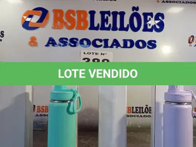 LOTE 388 - 04 – GARRAFAS TÉRMICAS (NO ESTADO, NÃO SABEMOS SE FUNCIONA. LEILÃO NÃO TEM GARANTIA E NEM DEVOLUÇÃO, SUJEITO A POSSÍVEIS AVARIAS VISÍVEIS/OCULTAS E/OU AUSÊNCIA DE COMPONENTES)