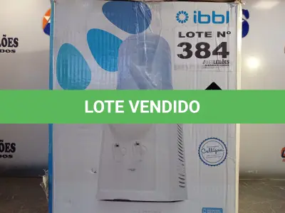 LOTE 384 - 01 - BEBEDOURO DE ÁGUA IBBL COMPACT - BRANCO (NO ESTADO, NÃO SABEMOS SE FUNCIONA. LEILÃO NÃO TEM GARANTIA E NEM DEVOLUÇÃO, SUJEITO A POSSÍVEIS AVARIAS VISÍVEIS/OCULTAS E/OU AUSÊNCIA DE COMPONENTES)