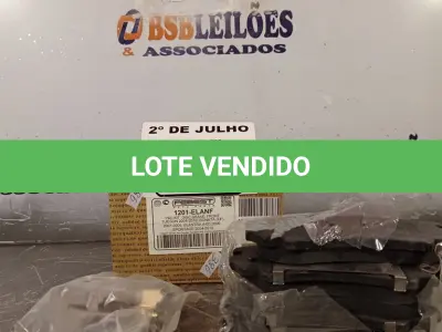 LOTE 185 - 01 PASTILHA DE FREIO ELANTRA (NO ESTADO, LEILÃO NÃO TEM GARANTIA E NEM DEVOLUÇÃO, SUJEITO A POSSÍVEIS AVARIAS VISÍVEIS/OCULTAS E/OU AUSÊNCIA DE COMPONENTES).