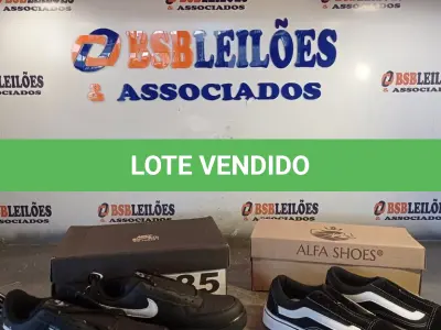 LOTE 285 - 02 – PARES DE CALÇADOS MASCULINO Nº 38 (NO ESTADO, NÃO SABEMOS SE FUNCIONA. LEILÃO NÃO TEM GARANTIA E NEM DEVOLUÇÃO, SUJEITO A POSSÍVEIS AVARIAS VISÍVEIS/OCULTAS E/OU AUSÊNCIA DE COMPONENTES)