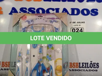 LOTE 024 - 01 KIT PARA CORTE DE FRIOS. (NO ESTADO, LEILÃO NÃO TEM GARANTIA E NEM DEVOLUÇÃO, SUJEITO A POSSÍVEIS AVARIAS VISÍVEIS/OCULTAS E/OU AUSÊNCIA DE COMPONENTES).