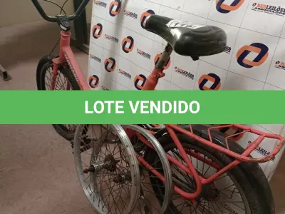 LOTE 119 - 01 BICICLETA MONARK MONARETA ARO 20. (NO ESTADO, LEILÃO NÃO TEM GARANTIA E NEM DEVOLUÇÃO, SUJEITO A POSSÍVEIS AVARIAS VISÍVEIS/OCULTAS E/OU AUSÊNCIA DE COMPONENTES).