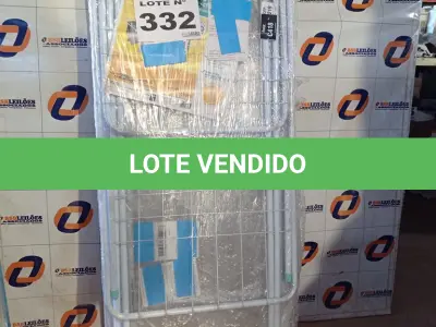 LOTE 332 - 03 – VARAIS DE ROUPAS (NO ESTADO, NÃO SABEMOS SE FUNCIONA. LEILÃO NÃO TEM GARANTIA E NEM DEVOLUÇÃO, SUJEITO A POSSÍVEIS AVARIAS VISÍVEIS/OCULTAS E/OU AUSÊNCIA DE COMPONENTES)