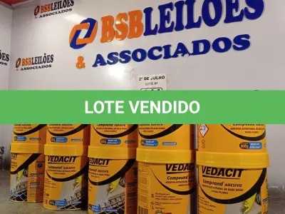 LOTE 144 - 06 LATAS DE ADESIVO ESTRUTURAL DE BASE EPÓXI MEDIA FLUIDEZ COMPONENTES A+B. (NO ESTADO, LEILÃO NÃO TEM GARANTIA E NEM DEVOLUÇÃO, SUJEITO A POSSÍVEIS AVARIAS VISÍVEIS/OCULTAS E/OU AUSÊNCIA DE COMPONENTES).