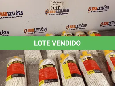 LOTE 117 - 10 MOP ÚMIDO DE ALGODÃO. (NO ESTADO, LEILÃO NÃO TEM GARANTIA E NEM DEVOLUÇÃO, SUJEITO A POSSÍVEIS AVARIAS VISÍVEIS/OCULTAS E/OU AUSÊNCIA DE COMPONENTES).