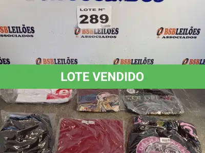 LOTE 289 - 06 – CAMISETAS (NO ESTADO, NÃO SABEMOS SE FUNCIONA. LEILÃO NÃO TEM GARANTIA E NEM DEVOLUÇÃO, SUJEITO A POSSÍVEIS AVARIAS VISÍVEIS/OCULTAS E/OU AUSÊNCIA DE COMPONENTES)