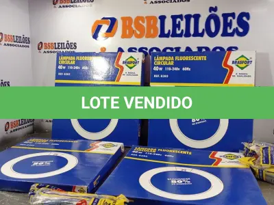 LOTE 080 - 10 LÂMPADAS FLUORESCENTES CIRCULAR 40W 110-220V E 10 REATORES. (NO ESTADO, LEILÃO NÃO TEM GARANTIA E NEM DEVOLUÇÃO, SUJEITO A POSSÍVEIS AVARIAS VISÍVEIS/OCULTAS E/OU AUSÊNCIA DE COMPONENTES).