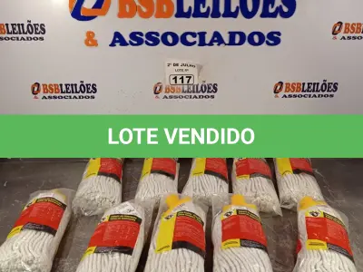 LOTE 117 - 10 MOP ÚMIDO DE ALGODÃO. (NO ESTADO, LEILÃO NÃO TEM GARANTIA E NEM DEVOLUÇÃO, SUJEITO A POSSÍVEIS AVARIAS VISÍVEIS/OCULTAS E/OU AUSÊNCIA DE COMPONENTES).