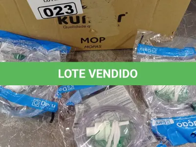 LOTE 023 - 01 LOTE COM VÁRIOS CONJUNTOS DE NEBULIZAÇÃO. (NO ESTADO, LEILÃO NÃO TEM GARANTIA E NEM DEVOLUÇÃO, SUJEITO A POSSÍVEIS AVARIAS VISÍVEIS/OCULTAS E/OU AUSÊNCIA DE COMPONENTES).
