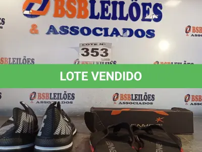 LOTE 353 - 02 – PARES DE CALÇADOS MASCULINO Nº 42 (NO ESTADO, NÃO SABEMOS SE FUNCIONA. LEILÃO NÃO TEM GARANTIA E NEM DEVOLUÇÃO, SUJEITO A POSSÍVEIS AVARIAS VISÍVEIS/OCULTAS E/OU AUSÊNCIA DE COMPONENTES)