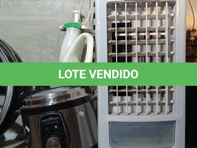 LOTE 043 - 01 UMIDIFICADOR, 01 ESPREMEDOR, 01 PANELA ELÉTRICA E 01 BORRIFADOR MARCAS E MODELOS DIVERSOS PARA RETIRADA DE PEÇAS. (NO ESTADO, LEILÃO NÃO TEM GARANTIA E NEM DEVOLUÇÃO, SUJEITO A POSSÍVEIS AVARIAS VISÍVEIS/OCULTAS E/OU AUSÊNCIA DE COMPONENTES).