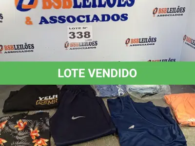 LOTE 338 - 08 – PEÇAS DE ROUPAS MASCULINAS (NO ESTADO, NÃO SABEMOS SE FUNCIONA. LEILÃO NÃO TEM GARANTIA E NEM DEVOLUÇÃO, SUJEITO A POSSÍVEIS AVARIAS VISÍVEIS/OCULTAS E/OU AUSÊNCIA DE COMPONENTES)