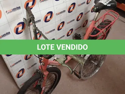 LOTE 119 - 01 BICICLETA MONARK MONARETA ARO 20. (NO ESTADO, LEILÃO NÃO TEM GARANTIA E NEM DEVOLUÇÃO, SUJEITO A POSSÍVEIS AVARIAS VISÍVEIS/OCULTAS E/OU AUSÊNCIA DE COMPONENTES).
