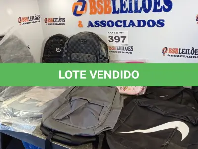 LOTE 397 - 10 – BOLSAS DIVERSAS (NO ESTADO, NÃO SABEMOS SE FUNCIONA. LEILÃO NÃO TEM GARANTIA E NEM DEVOLUÇÃO, SUJEITO A POSSÍVEIS AVARIAS VISÍVEIS/OCULTAS E/OU AUSÊNCIA DE COMPONENTES)