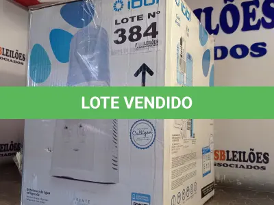 LOTE 384 - 01 - BEBEDOURO DE ÁGUA IBBL COMPACT - BRANCO (NO ESTADO, NÃO SABEMOS SE FUNCIONA. LEILÃO NÃO TEM GARANTIA E NEM DEVOLUÇÃO, SUJEITO A POSSÍVEIS AVARIAS VISÍVEIS/OCULTAS E/OU AUSÊNCIA DE COMPONENTES)