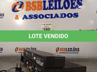 LOTE 180 - 01 MIKROTIK ROUTERBOARD RB201 E 01 CENTRAL PABX DIGISTAR XIP-270. (NO ESTADO, LEILÃO NÃO TEM GARANTIA E NEM DEVOLUÇÃO, SUJEITO A POSSÍVEIS AVARIAS VISÍVEIS/OCULTAS E/OU AUSÊNCIA DE COMPONENTES).