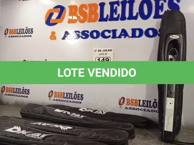 LOTE 149 - 05 DETECTORES DE METAL. (NO ESTADO, LEILÃO NÃO TEM GARANTIA E NEM DEVOLUÇÃO, SUJEITO A POSSÍVEIS AVARIAS VISÍVEIS/OCULTAS E/OU AUSÊNCIA DE COMPONENTES).