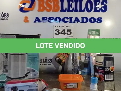 LOTE 345 - 10 - ITENS DOMÉSTICOS DIVERSOS (NO ESTADO, NÃO SABEMOS SE FUNCIONA. LEILÃO NÃO TEM GARANTIA E NEM DEVOLUÇÃO, SUJEITO A POSSÍVEIS AVARIAS VISÍVEIS/OCULTAS E/OU AUSÊNCIA DE COMPONENTES)
