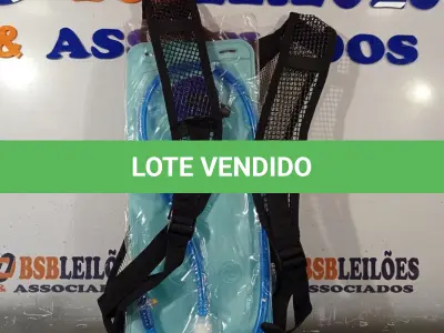 LOTE 375 - 01 CAMELBAK NA COR PRETA. (NO ESTADO, LEILÃO NÃO TEM GARANTIA E NEM DEVOLUÇÃO, SUJEITO A POSSÍVEIS AVARIAS VISÍVEIS/OCULTAS E/OU AUSÊNCIA DE COMPONENTES).